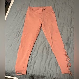 Charlotte Russe Pink Leggings